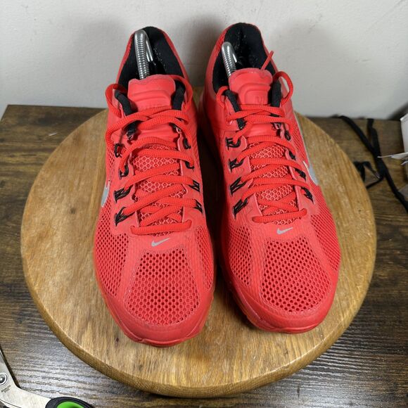 Nike Air Max 2013 Shoes Mens Size 10.5 Red Silver Running Sneakers 554886-600 main image 6